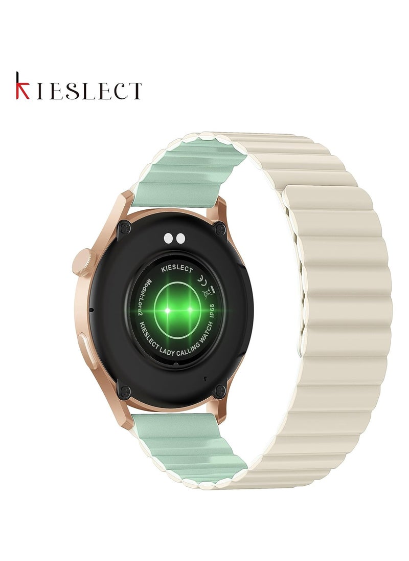 KIESLECT - Lora 2 Bluetooth Calling Lady Smartwatch with Double Strap - Image 1