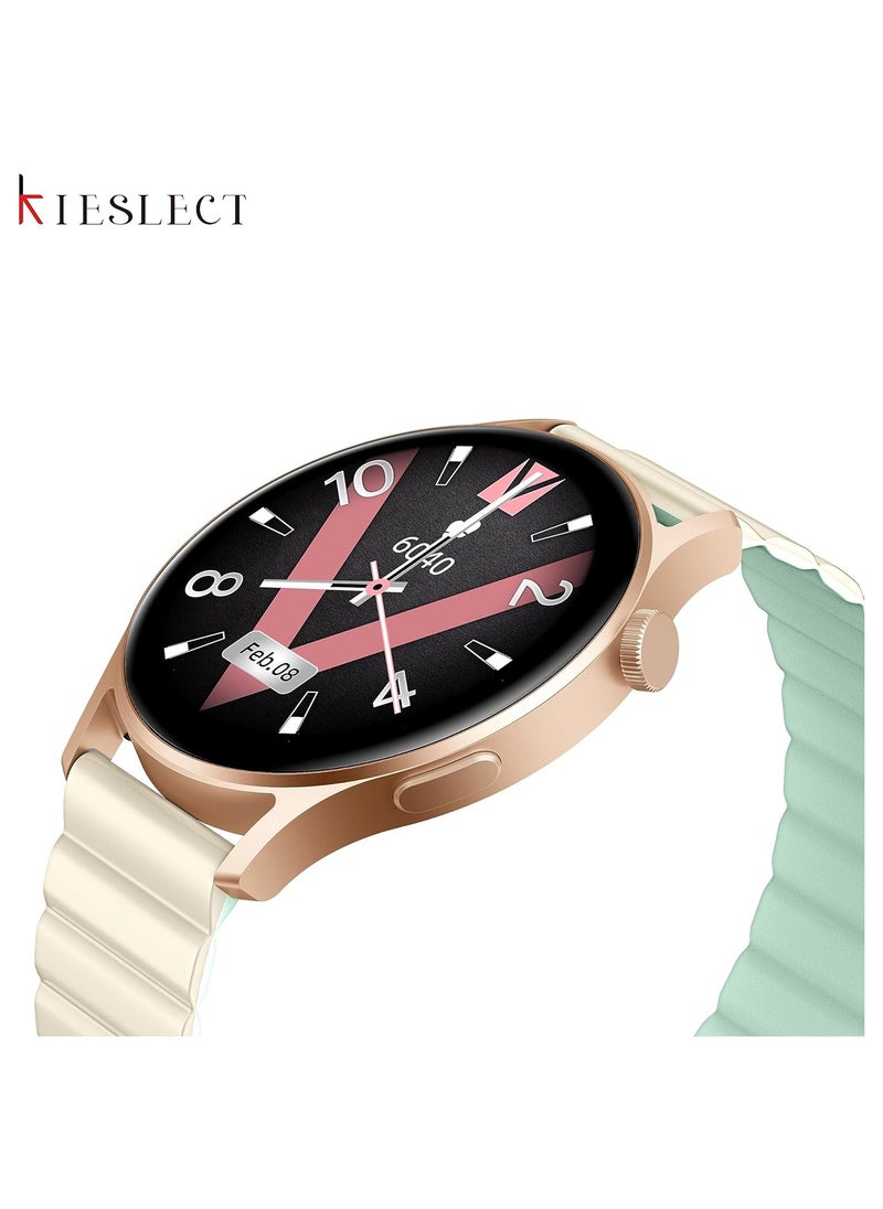 KIESLECT - Lora 2 Bluetooth Calling Lady Smartwatch with Double Strap - Image 1