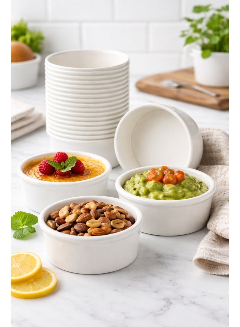 ايكواي ecoway Compostable Heavy Duty Made Of Paper - [38 Ounce - 1100 Ml, Pack Of 100] Disposable Bowls Eco-Friendly Biodegradable Perfect For Salad, Soup, Dessert, Hot or Cold Use, White - Image 4