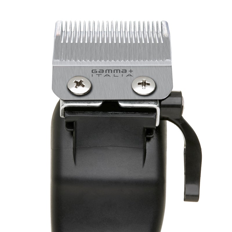 GAMMA+ Replacement Fixed Stainless Steel Taper Hair Clipper Blade with Stainless Steel Shallow Tooth 2.0 Cutter Set - Image 3