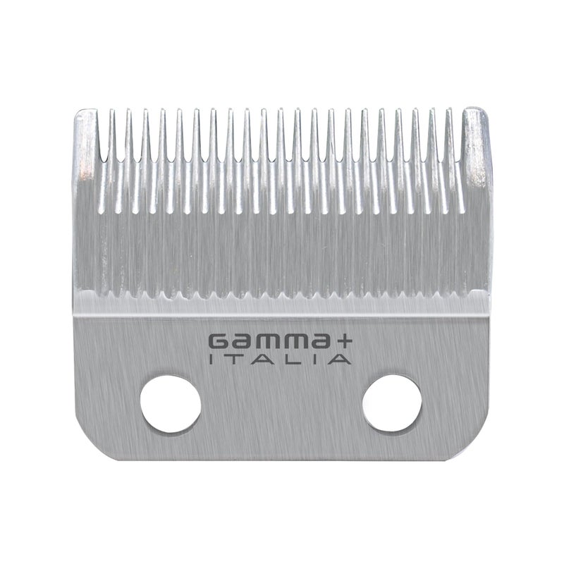 GAMMA+ Replacement Fixed Stainless Steel Taper Hair Clipper Blade with Stainless Steel Shallow Tooth 2.0 Cutter Set - Image 4
