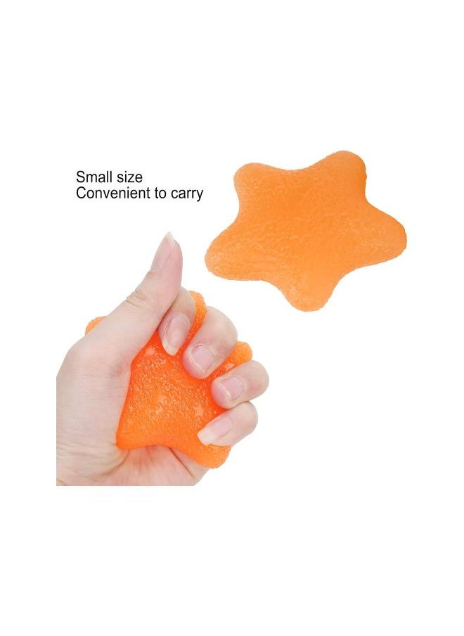 Generic - Hand Grip Ball Exercise Palm Muscles and Finger Flexibility Squeeze Ball, Suitable for Rock Climbers and Bodybuilders Training, Bright Color for Piano Learners Grip Ball Squeeze - Image 1