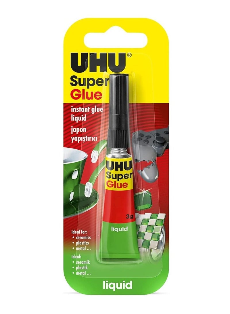 UHU 4-Piece Super Glue Liquid And Gel Set - Image 3