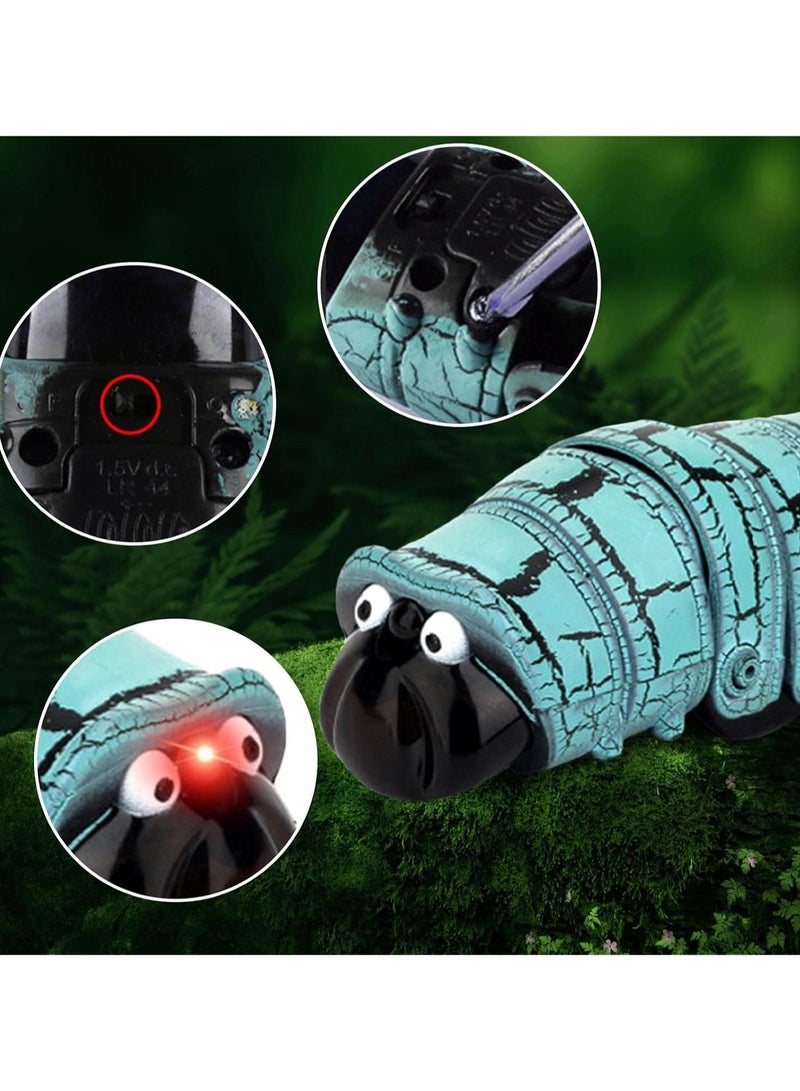 New And Unique Remote Control Yoyo Insect Infrared Sensor Reptile Insect Caterpillar Electric Remote Control Toy (Orange bug) - Image 2