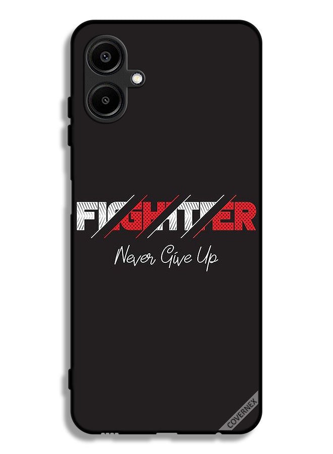 Covernex Samsung Galaxy M06 5G Protective Case Cover Fighter Never Give Up - Image 1