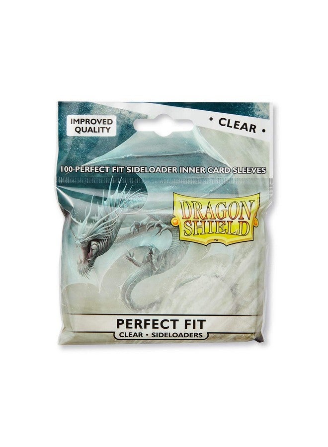 dragon shield Arcane Tinmen Dragon Shield Sleeves Perfect Fit Sideloader Clear (100)  - Image 2