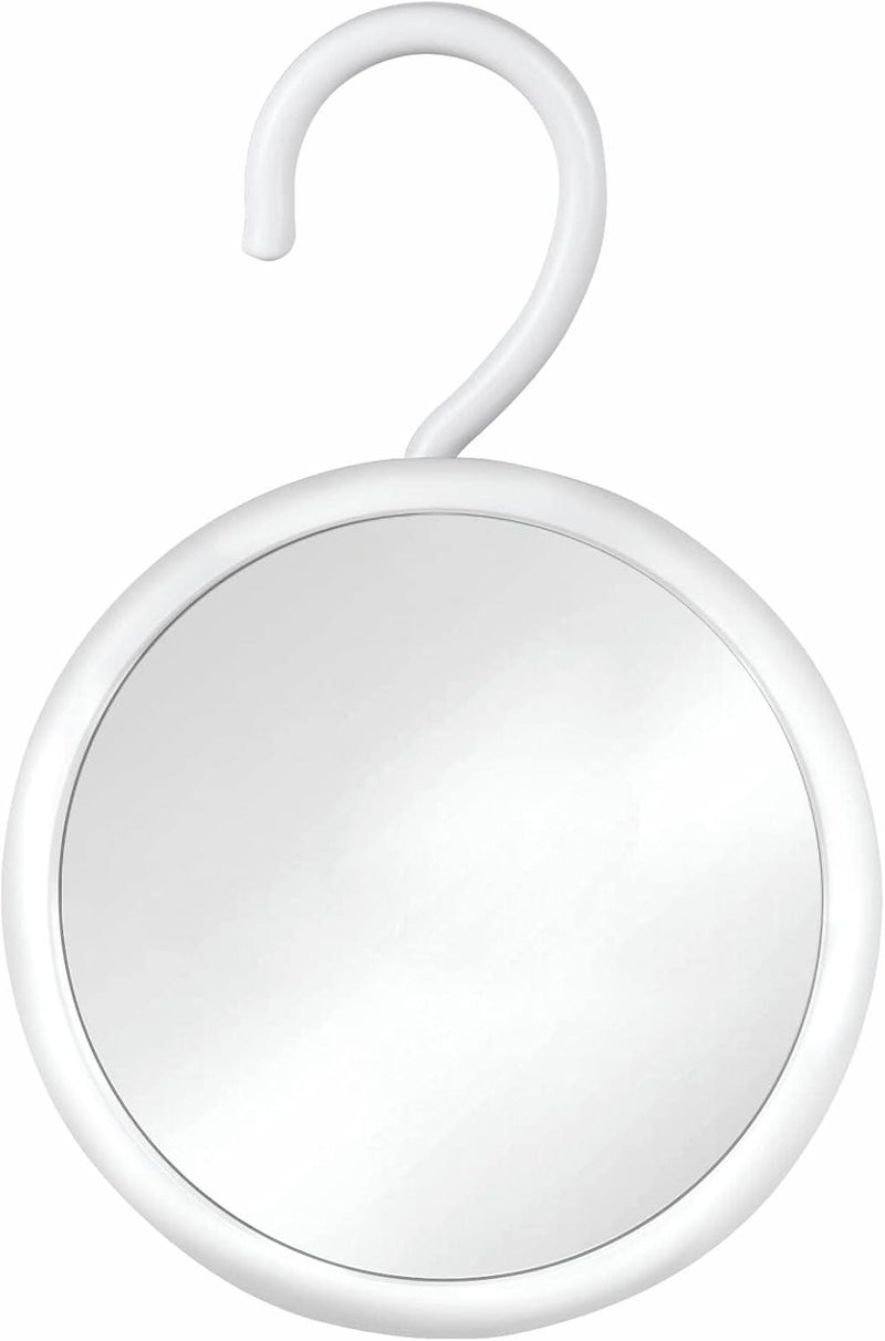 Mirrorvana Fogless Shower Mirror for Shaving with Hook for Hanging, Anti Fog Shatterproof Surface and 360° Swivel - 6.7" Diverse requirement fit - Image 1