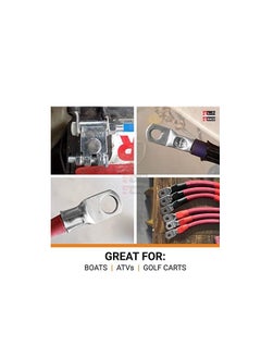 RACO Cable Connector for heavy duty wire ends, copper clutch holes, package of 10 pcs  - Image 2