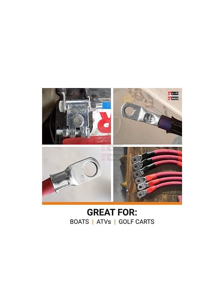 RACO Cable Connector for heavy duty wire ends, copper clutch holes, package of 10 pcs  - Image 2
