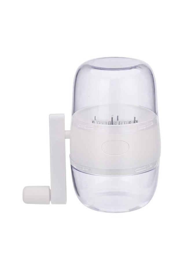 HuHa Household Dried Fruit Peanut Crusher Kitchen Hand Crank Nut Pulverizer(White) - Image 1