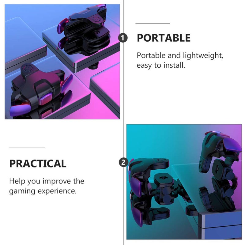 Universal Mobile Game Controller Metal Handle Trigger Accessory For Smartphones - Image 4