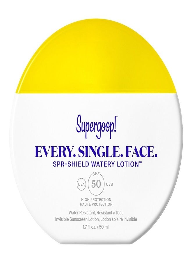 سوبر جوپ SPR-درع مائي   لوشن SPF 50 (50 مل) - واقي شمسي خفيف الوزن ومرطب للوجه مع حماية واسعة الطيف، دفاع نهائي ضد الأشعة فوق البنفسجية والضغوط البيئية  - Image 1