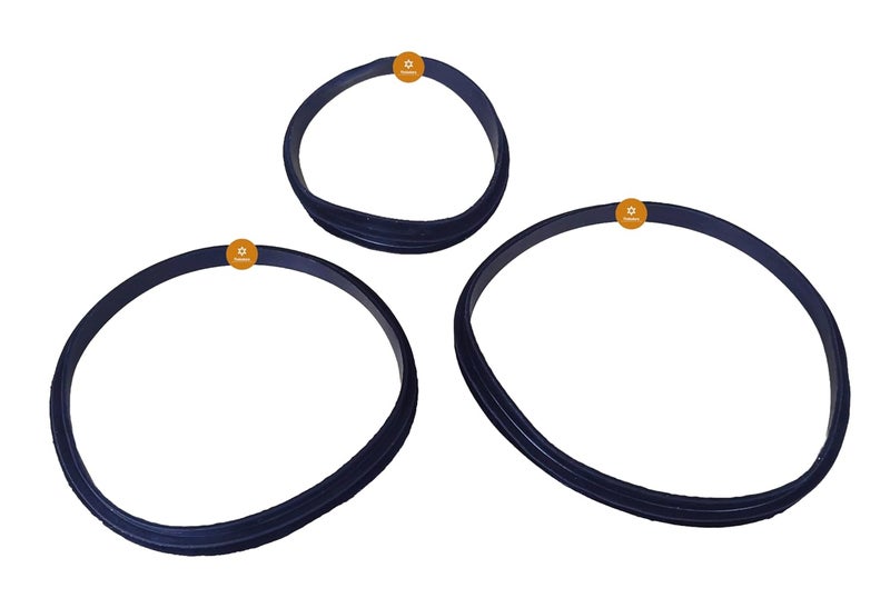 PENTASTARAMixer GrinderJar gaskets forPhillips_ Preethi More Mixer Brands Sales Package Contains 1U Small85cm Gasket 1U Medium11cm Gasket 1U Big128cm Gasket - Image 1