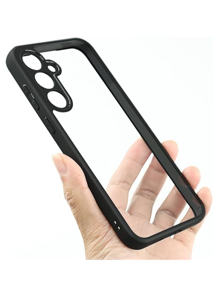 جراب حمايه شفاف مضاد للاصفرار ومقاوم للصدمات متوافق مع  Samsung Galaxy A56 (شفاف) - Image 3