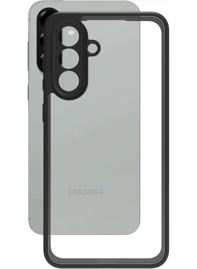 جراب حمايه شفاف مضاد للاصفرار ومقاوم للصدمات متوافق مع  Samsung Galaxy A56 (شفاف) - Image 4