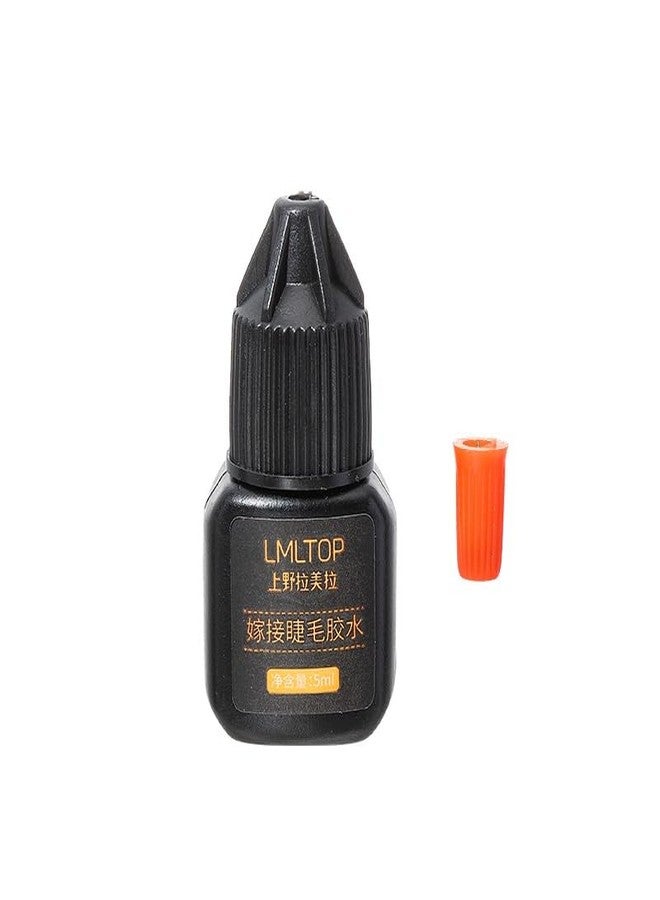 LMLTOP Eyelash Extension Glue, 5ml, Quick Drying, Clear, Professional Salon and Self Application Eyelashes Glue Adhesive - Image 5
