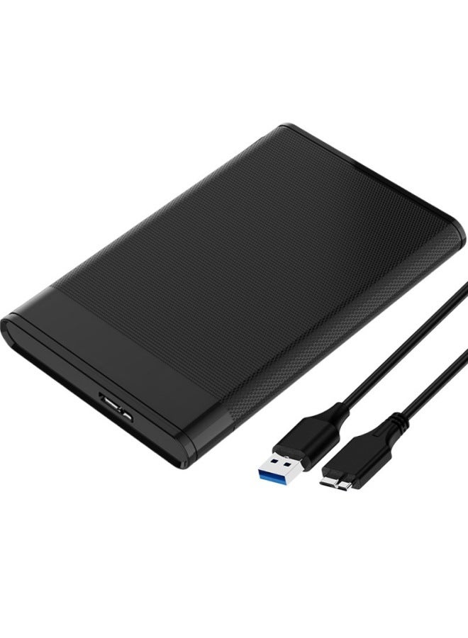Mobile Hard Disk USB3.0 Solid State Hard Disk Upgrade Source Straight Hair-Capacity:1TB-Interface:Black - Image 5