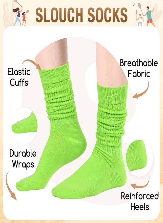 زي مارت جوارب نسائية رقيقة من زمارت، جوارب طويلة خضراء تصل إلى الركبة، مناسبة لفصلي الربيع والصيف، ناعمة بتصميم مستوحى من موضة الثمانينيات والتسعينيات، مقاسات من 5 إلى 10 - Image 2