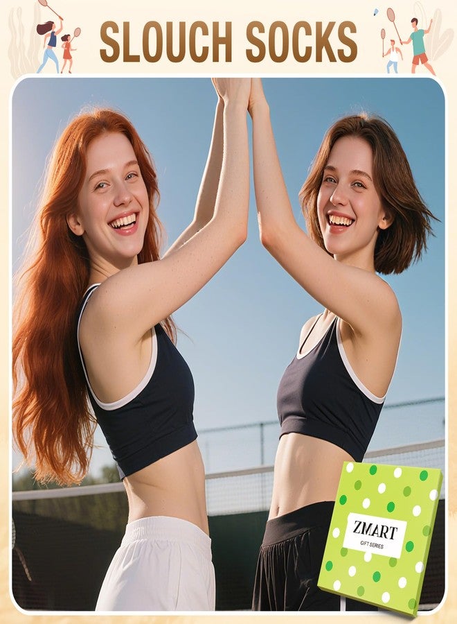 زي مارت جوارب نسائية رقيقة من زمارت، جوارب طويلة خضراء تصل إلى الركبة، مناسبة لفصلي الربيع والصيف، ناعمة بتصميم مستوحى من موضة الثمانينيات والتسعينيات، مقاسات من 5 إلى 10 - Image 5