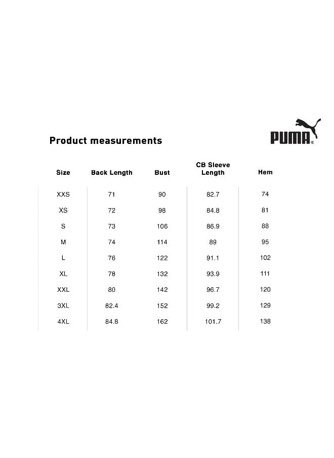 PUMA - Power Colour-Blocked Mens Crew Neck Sweatshirt - Image 1