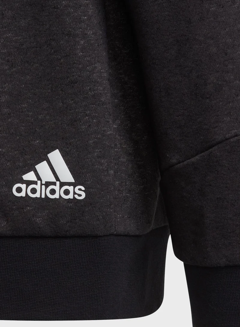 Adidas Youth Future Icons 3-Stripe Hoodie