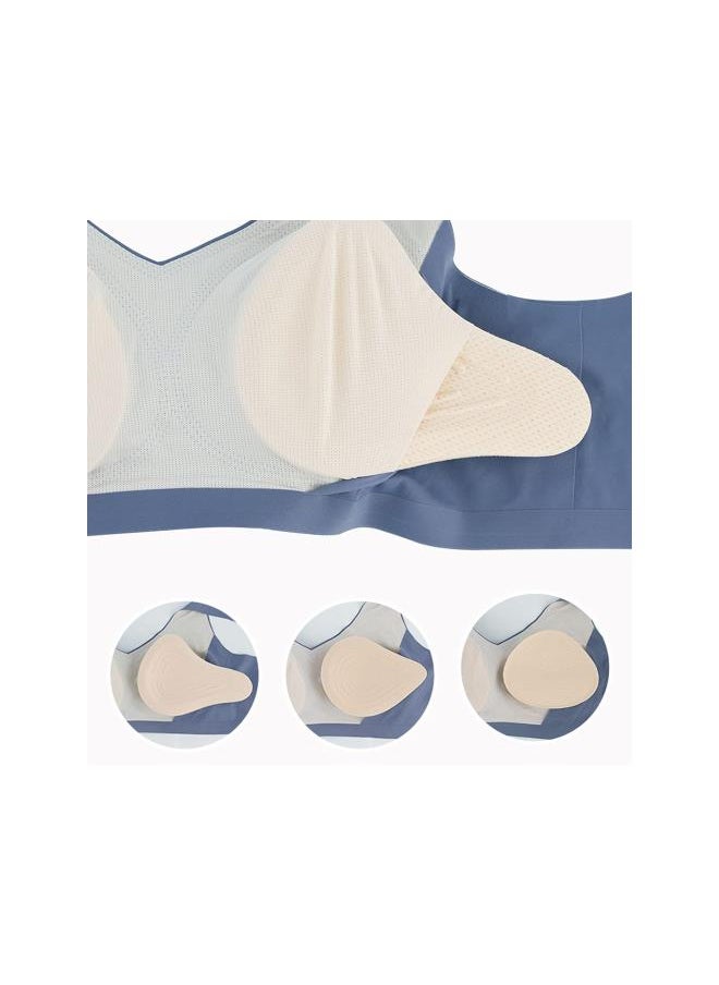 Generic - Lightweight Foam Mastectomy Breast Form Prosthesis Bra Insert Pad for Women with Feel, Comfortable and Breathable (Right 6007706 00 D XL) - Image 1