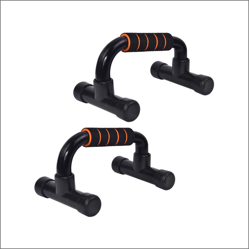 Jager_Smith Jager-Smith PB-201 Push Up Bar (Black/Orange) - Image 3