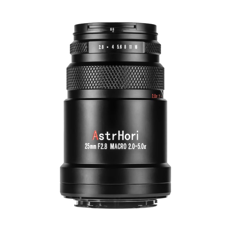 AstrHori 25mm F28 2X5X Ultra Macro Lens Full Frame Manual Focus Compatible with Canon RF Mount mirrorless Cameras EOSR RPR5R5CR6R7R10etc - Image 2
