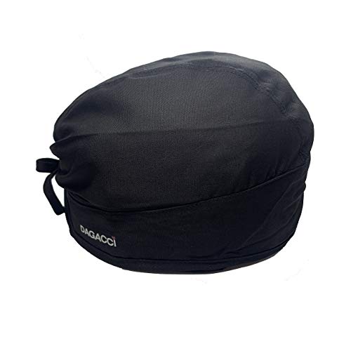 Dagacci Medical Uniform Unisex Scrub Cap (Black) - Image 3