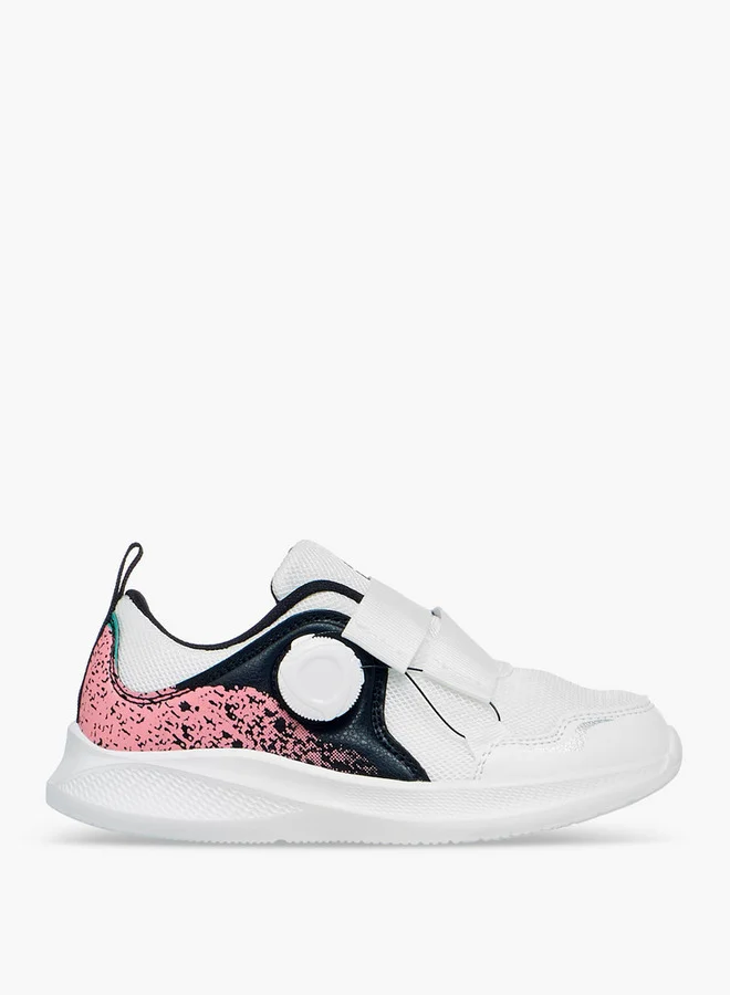 كابا Girls' Colourblock Sports Shoes with Rotating Buckle Closure