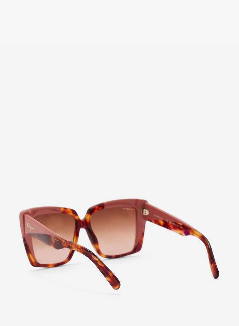FERRAGAMO Rectangle Oversized Sunglasses - Image 2