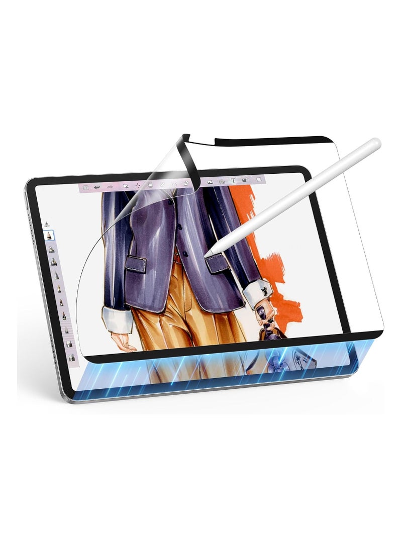 iPad Air 13-Inch M2 Paper Magnetic Screen Protector 2024, Write u0026 Draw Like on Paper, Detachable u0026 Reusable, Compatible with Tempered Film, Matte Finish - Image 1