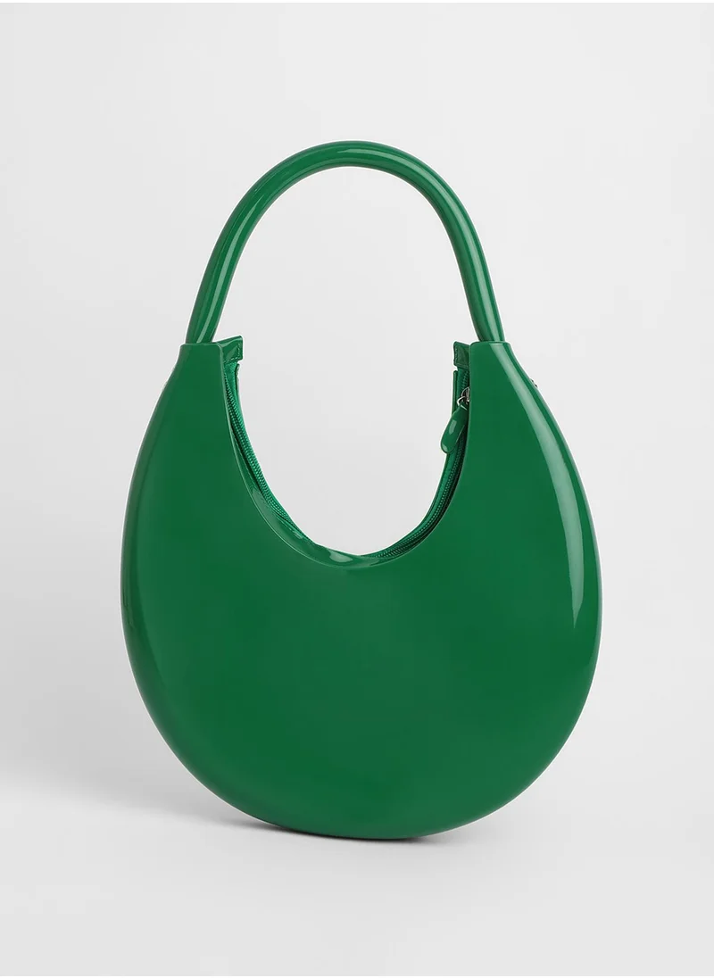 صوص هاوت The Lucida Hobo Bag - Emerald Green