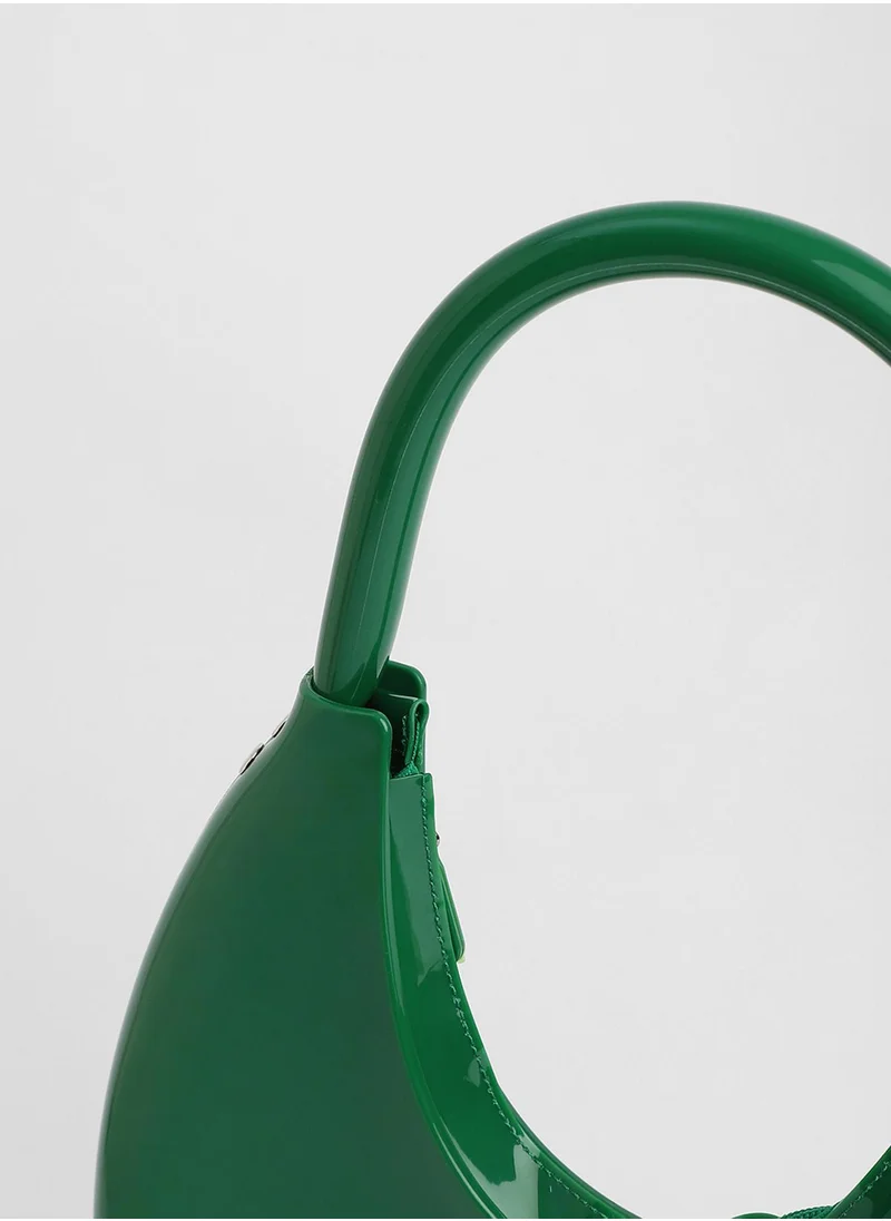 صوص هاوت The Lucida Hobo Bag - Emerald Green