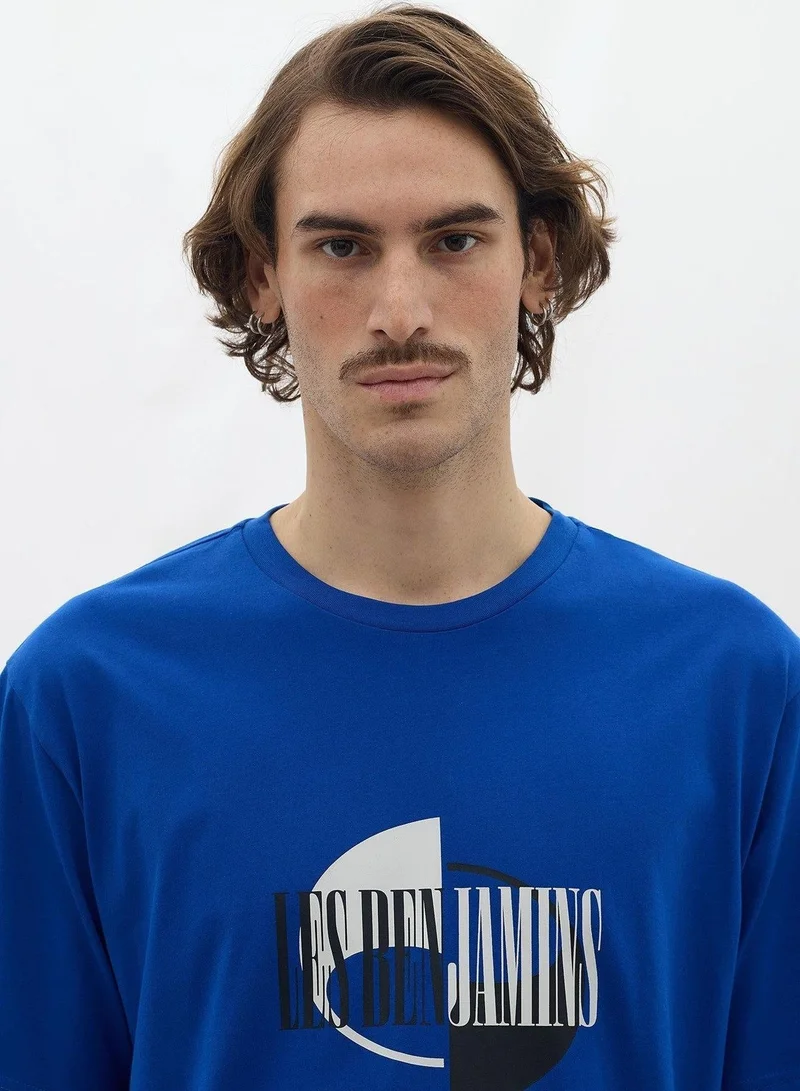 ليس بنجامنز تي شيرت ريلاكسد 044