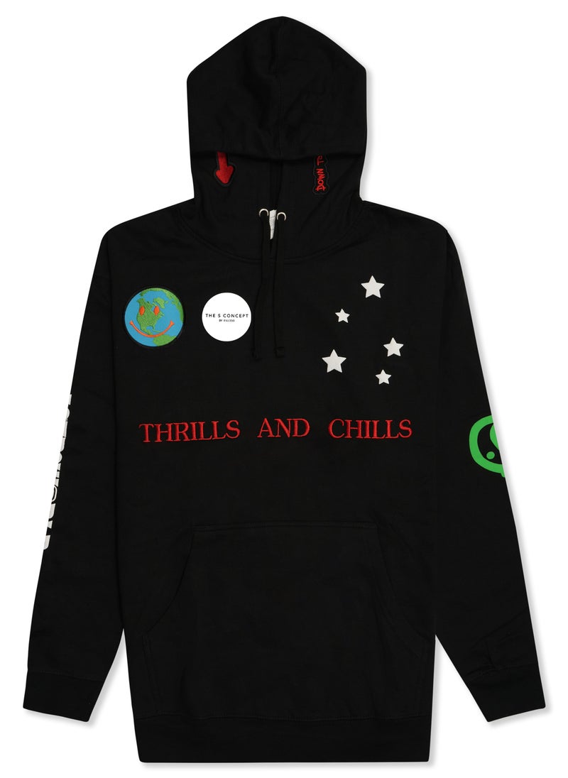Travis Scott - Astroworld World Peace Hoodie Black - Image 1