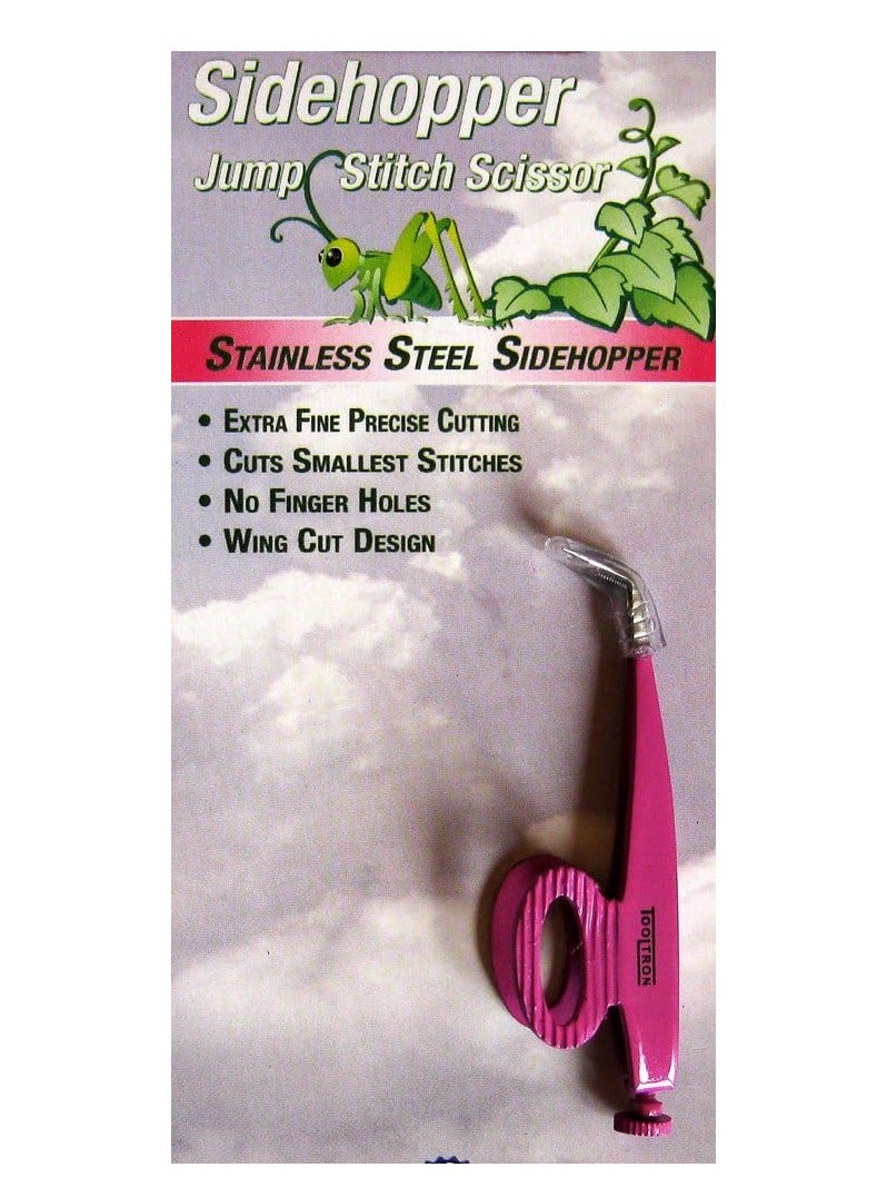 Tool Tron Sidehopper Assorted Jump Stitch Scissor, Colors May Vary