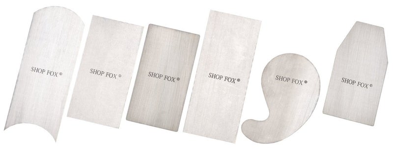 Shop Fox D3294 Scraper Set, 6-Piece, White - Image 4
