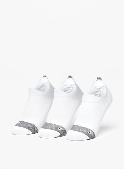 كابا Women's Textured Ankle Length Performance Socks - Set of 3