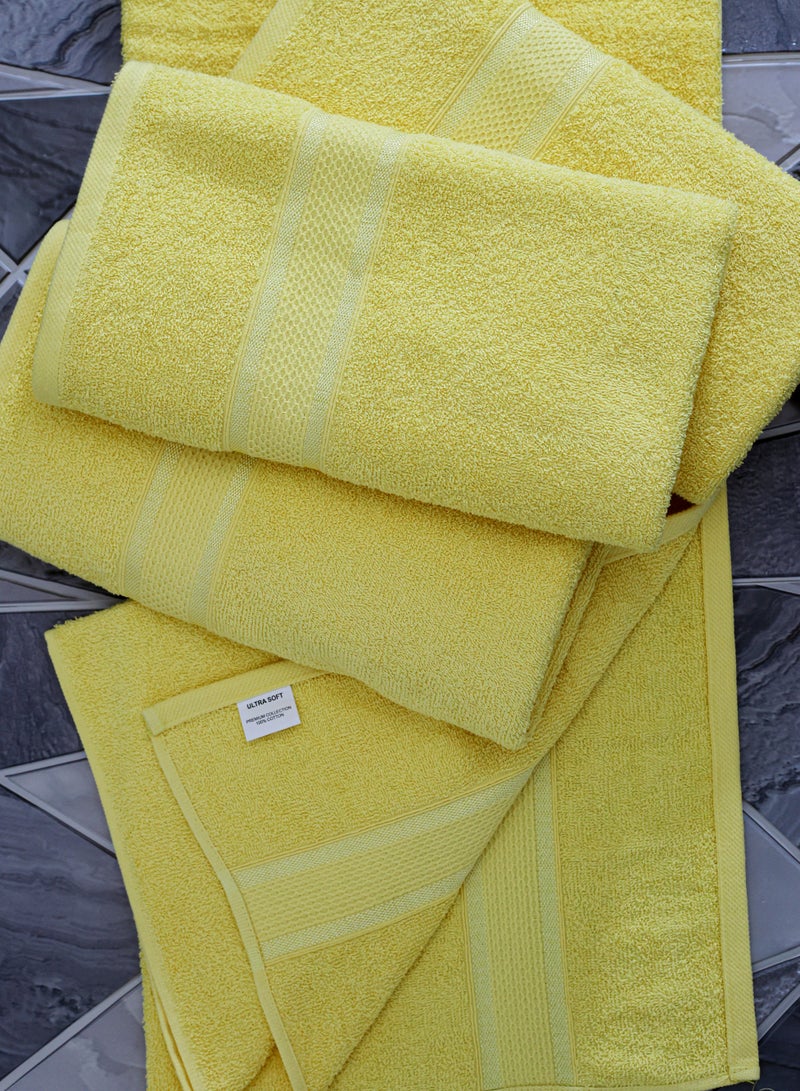 Baltic Linen Pack of 4 Bath Towel Ultra Soft 70 x 140 Cm, 100% Cotton 430GSM Terry - Image 2