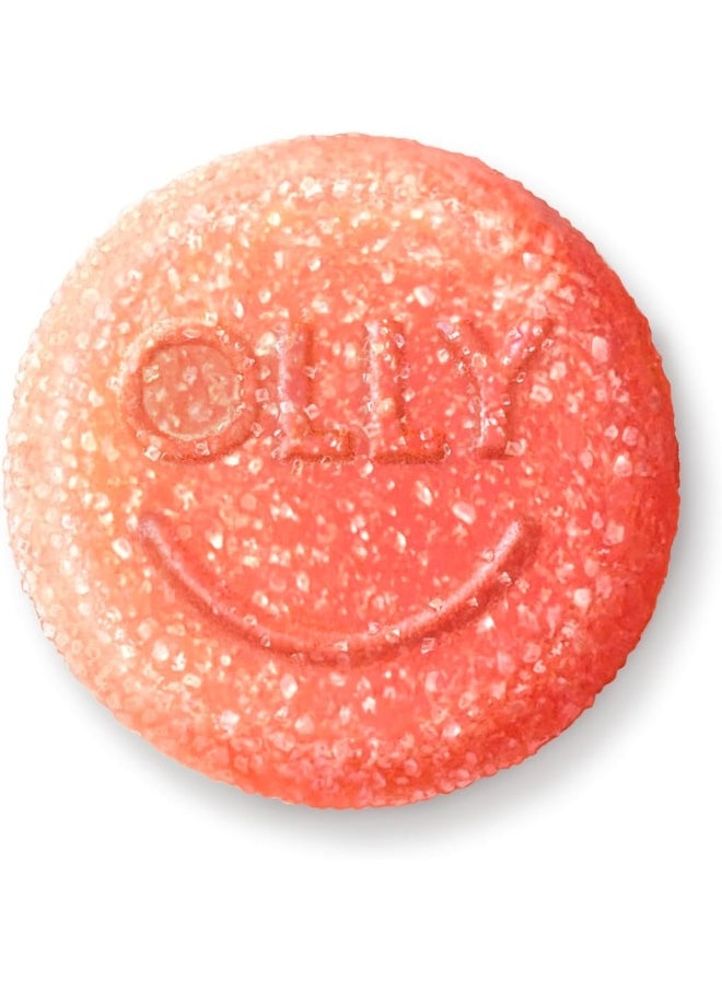 OLLY - OLLY Probiotic + Prebiotic Gummy, Digestive Support and Gut Health, 500 Million CFUs, Fiber, Adult Chewable Supplement for Men and Women, Peach, 30 Day Supply - 60 Count - Image 1