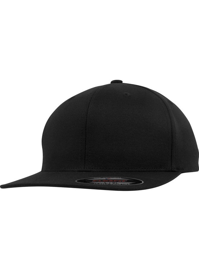 Flexfit Flex fit Flat Visor Caps, Unisex, Flat Visor, black, L-XL - Image 3