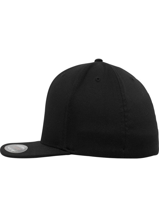 Flexfit Flex fit Flat Visor Caps, Unisex, Flat Visor, black, L-XL - Image 4