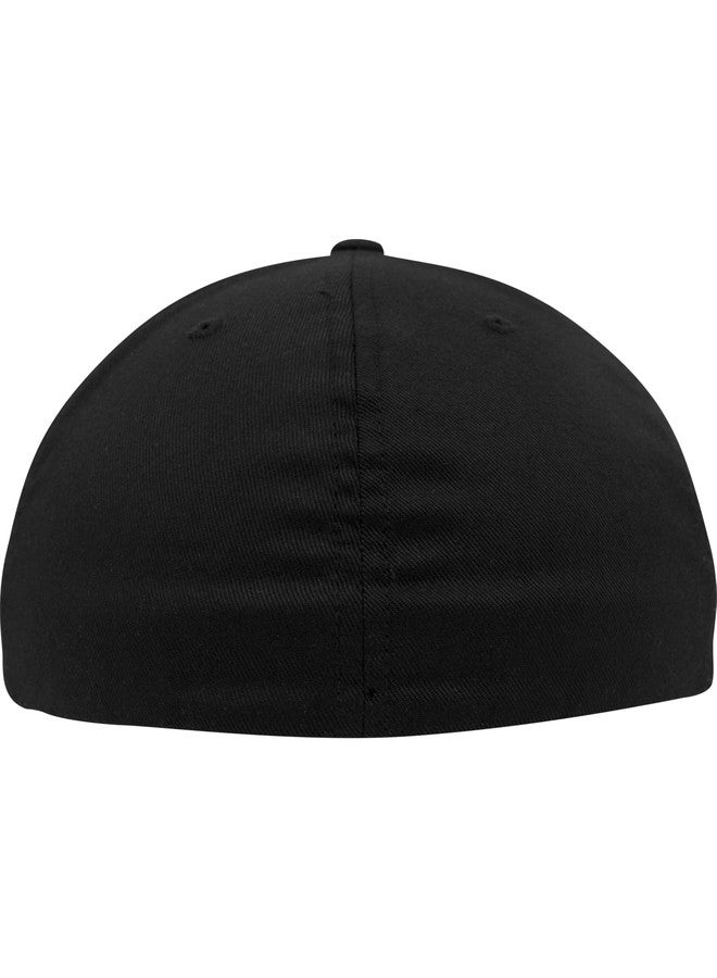 Flexfit Flex fit Flat Visor Caps, Unisex, Flat Visor, black, L-XL - Image 2