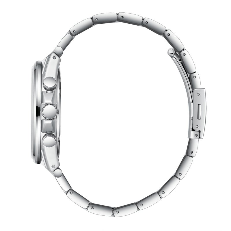 Lee Cooper ساعة متعددة الوظائف للرجال من المعدن LC08219.390 - 23x29.5 مم - Image 3