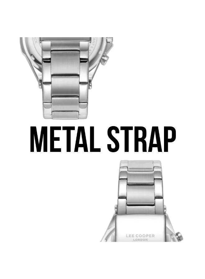 Lee Cooper  Men's Metal Multi Function Watch LC08219.390 - 23x29,5 mm for Men | Best Price UAE