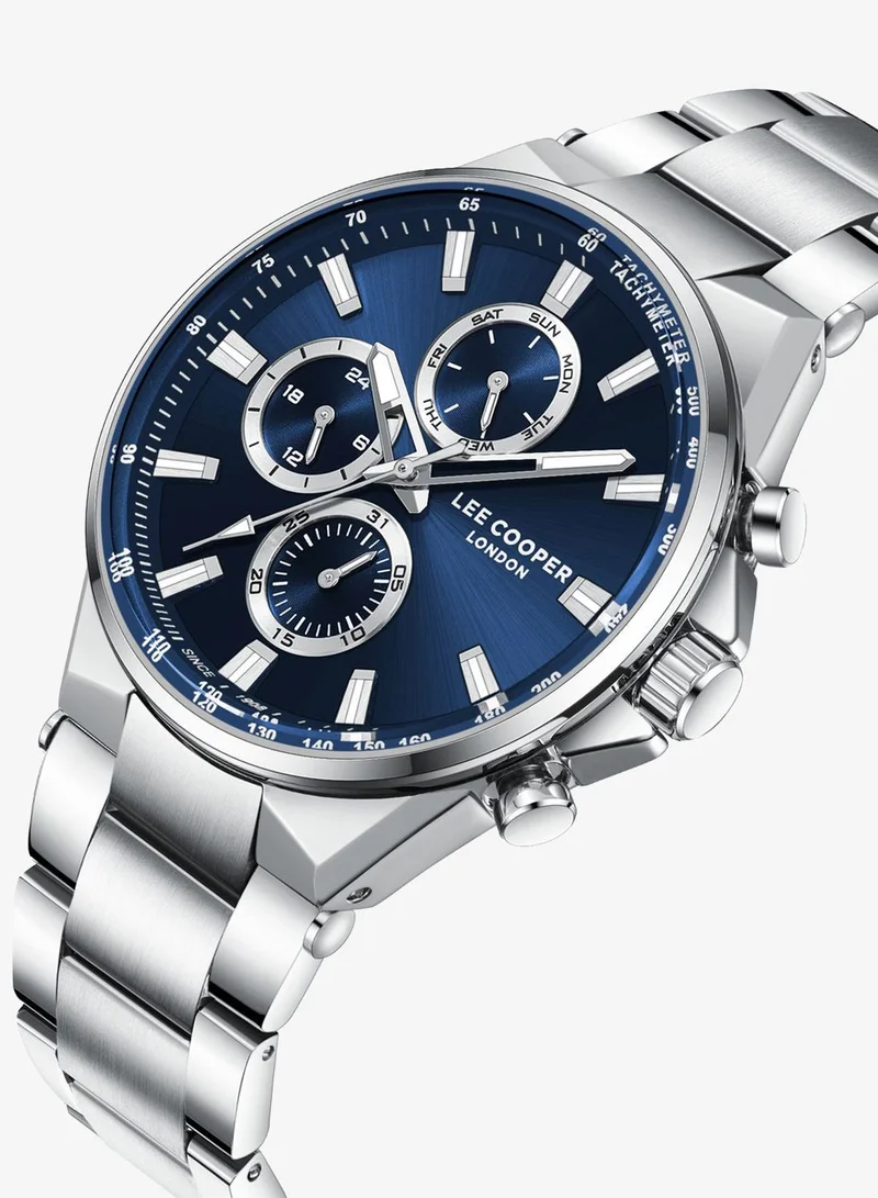 لي كوبر Men's Metal Multi Function Watch LC08219.390 - 23x29,5 mm