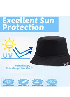 Generic Foldable sun Cotton unisex bucket travel hat  - Image 1
