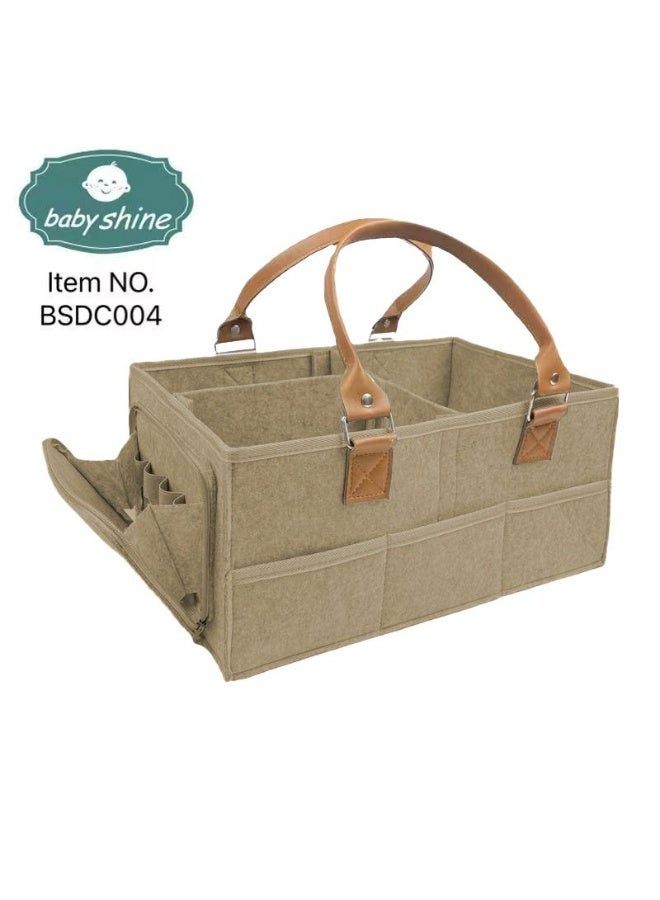BabyShine Portable Baby Essentials Organizer – Keep All Your Baby Needs Neatly in One Place - Image 1