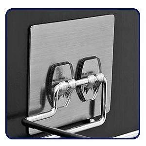 DYRROTH Bathroom Stainless Steel Toilet Paper Holder Tissue Holder Toilet Paper Towel Holder Bathroom Shelves Shelf Accessories (2) - Image 4